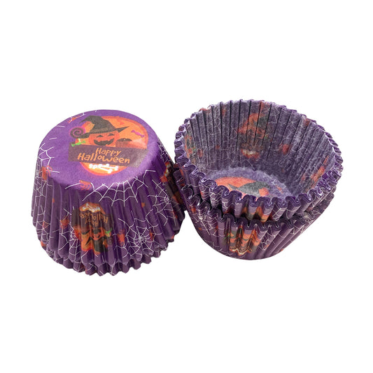 Capacillos Halloween Morado x80und