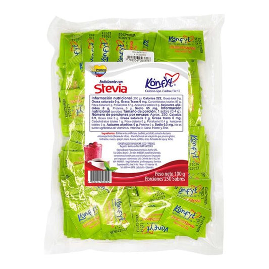 Endulzante Stevia Sobres x250und