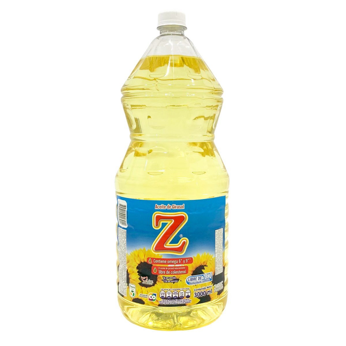 Aceite de Girasol Z x3000ml — Dispropan Caribe Ltda